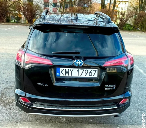 Toyota RAV4 cena 109700 przebieg: 76800, rok produkcji 2018 z Myślenice małe 172